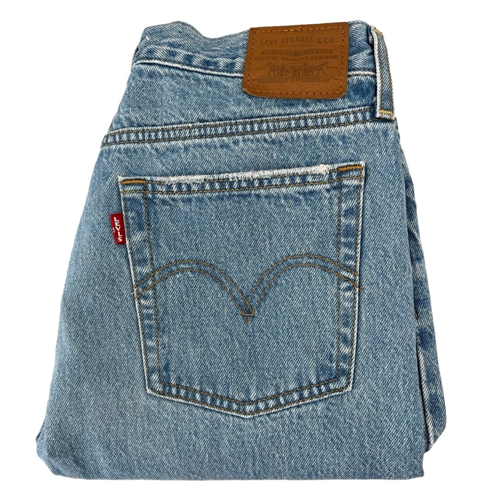 Levi's Blue Straight Leg Women's Jeans